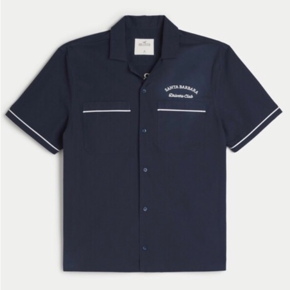 Hollister Men’s Short Sleeve Button Up Shirt